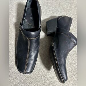 Born Black Leather Loafers Sz 8.5